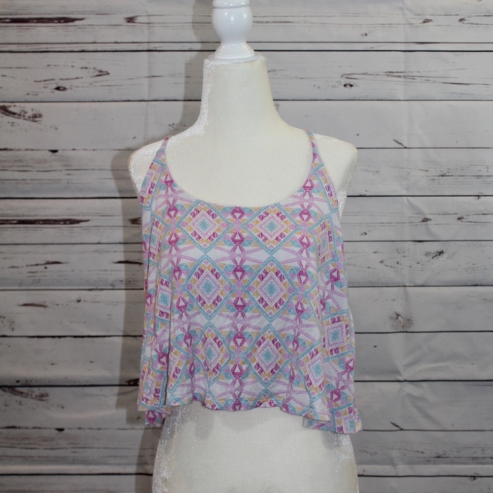 Printed Crop Top